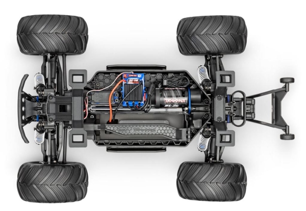 TRX67134-4-BLUE Bigfoot 4x4 BL-2S blau 1/10 Monster-Truck RTR BL-2S Brushless, HD-Teile